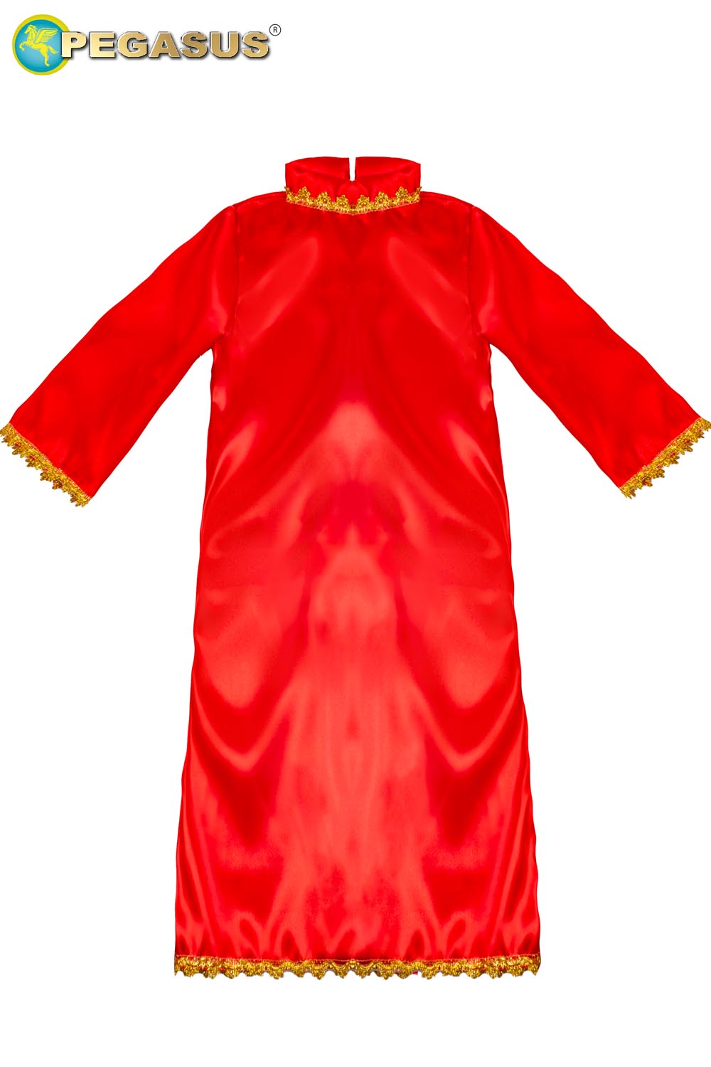 TUNICA ROSSO CON PASSAMANERIA BAMBINO/A